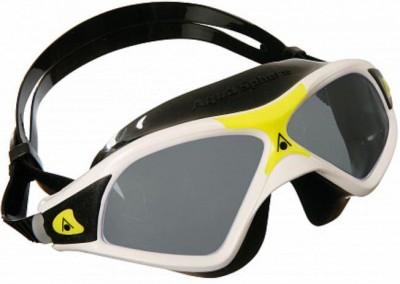 очки AQUA SPHERE SEAL XP2 138.100 бел./желт. оправа  темн. линзы.