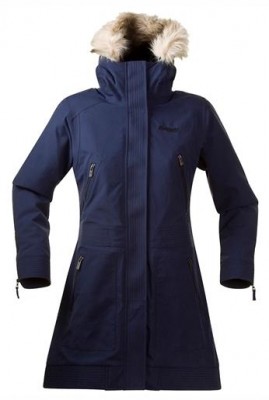 пальто BERGANS Vollen Ins Lady Coat 5024 Navy