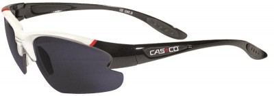 очки CASCO SX-20 1100.60 сер/зерк. поляриз. линзы черн/бел/красн.+доп.2линзы