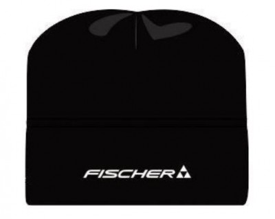 шапка FISCHER FLEECE GR8003-100  черн. полиэстер