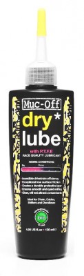 смазка MUC-OFF Dry Lube PTFE 966 для цепи для сухой погоды  120мл  жидк.