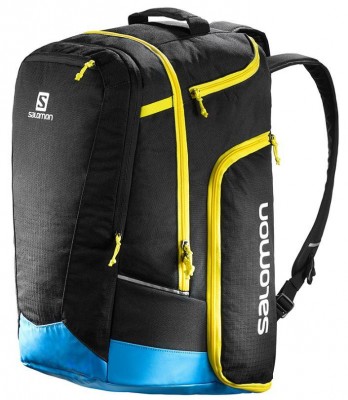 рюкзак SALOMON EXTEND GO-TO-SNOW GEAR 382618  55л  черн/син/желт.