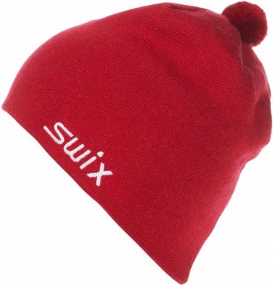 шапка SWIX Tradition 46574-90000  красн.