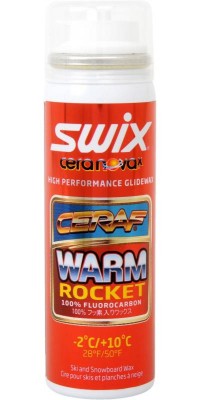 эмульсия SWIX FC 8A Cera F WARM ROCKET  +10°/-2°С спрей 70мл