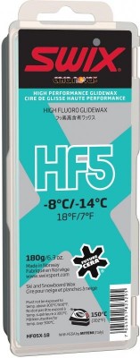 парафин HF SWIX HF05X-180 высокофтор. -8°/-14°C 180г