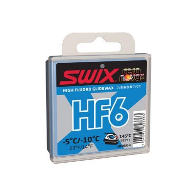 парафин HF SWIX HF06X-4 высокофтор. син. -5°/-10°C 40г