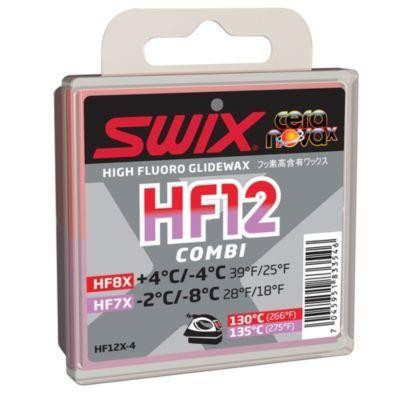 парафин HF SWIX HF12X-4 высокофтор. комби: HF07X-4 HF08X-4 40г