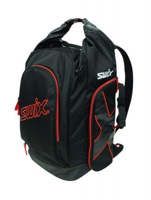 рюкзак SWIX ROLL UP SW034  для ботинок  черн/красн. 37*72*24см