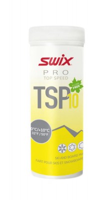 порошок SWIX TSP10 YELLOW  0°/+10°С 40г