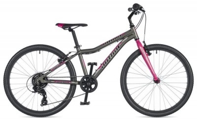 велосипед AUTHOR ULTIMA 24  (20) серебро/розовый