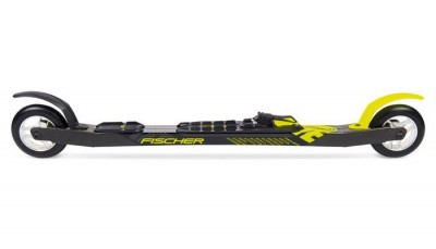роллеры FISCHER Carbonlite Skate M01020 композит.рама 630мм  резин.колеса 100x24mm