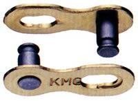 замок для цепи KMC 5-300052 для 9скор. 6.6мм серебр. 2шт в упак.