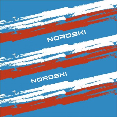 бандана NORDSKI STRIPE BLUE/RED NSV409879  син/красн/бел.