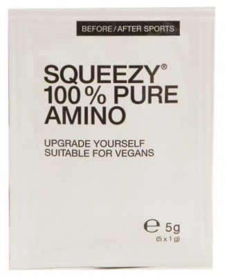 спортивное питание аминокислоты SQUEEZY 100% PURE AMINO пакетик 5г