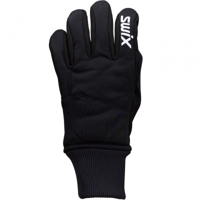 перчатки SWIX POLLUX JR H0872-10000  черн.