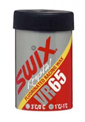 мазь SWIX VR65 Krystal  Yellow Red Silver  +3°/-1°С  45г